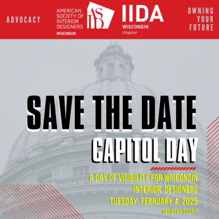 SAVE THE DATE! ASID WI and IIDA Capitol Day